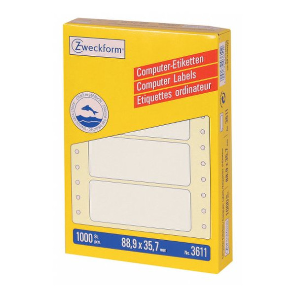 Avery 3611 self-adhesive label