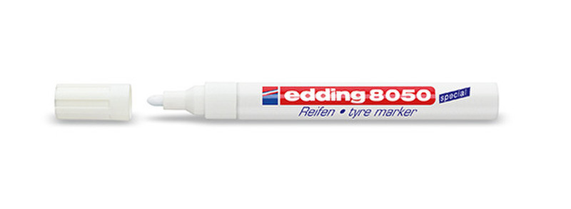 Edding 8050 Weiß 10Stück(e) Permanent-Marker