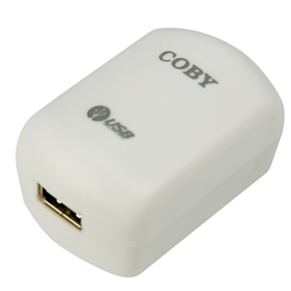 Coby USB Power Travel Adapter White power adapter/inverter