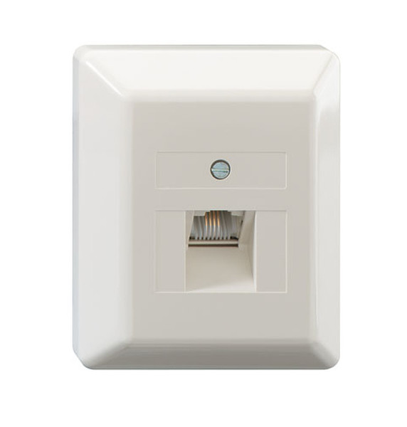Rutenbeck 13010105 RJ-45 White socket-outlet