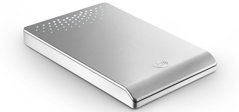 Seagate FreeAgent Go 250GB + Media player/PC dock 2.0 250GB Silber Externe Festplatte