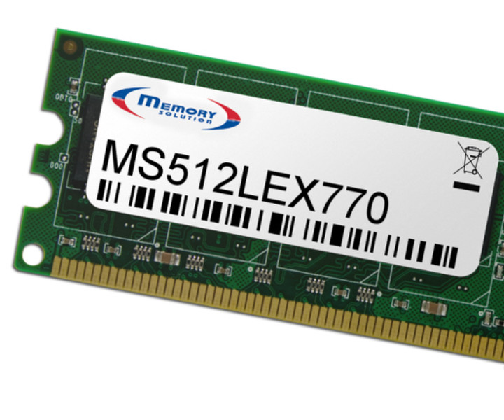 Memory Solution MS512LEX770 модуль памяти для принтера