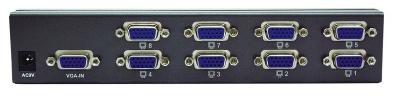 Newstar VGA video splitter, 8-port