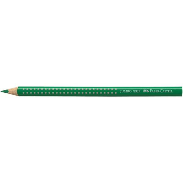 Faber-Castell Jumbo GRIP 110963 Зеленый 1шт цветной карандаш