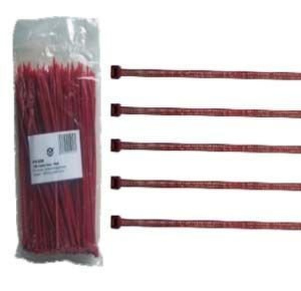 GR-Kabel PV-956 Nylon Red 100pc(s) cable tie