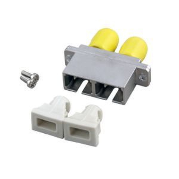 GR-Kabel PL-241 SC/ST Grey,Yellow fiber optic adapter