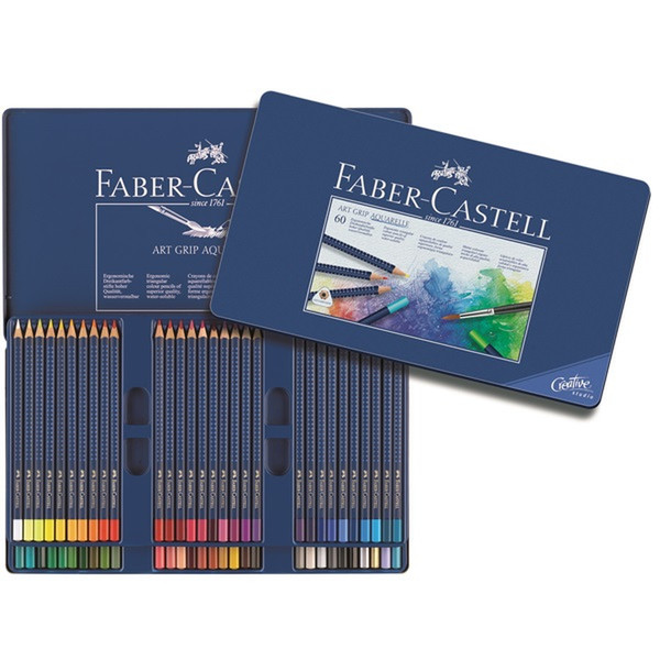 Faber-Castell Art Grip Aquarelle 60шт цветной карандаш