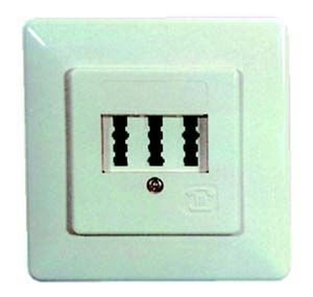 GR-Kabel TAE 6NFF TAE White socket-outlet