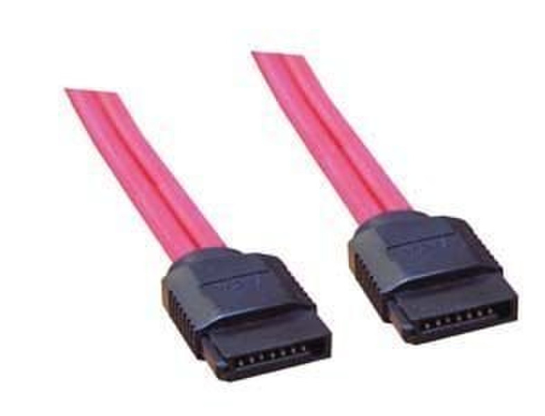 GR-Kabel SATA 7-pin - SATA 7-pin M/M 0.5m 0.5m SATA 7-pin SATA 7-pin Red SATA cable