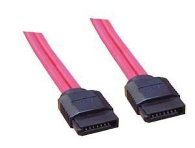 GR-Kabel SATA 7-pin - SATA 7-pin M/M 0.5m 0.5m SATA 7-pin SATA 7-pin Rot SATA-Kabel