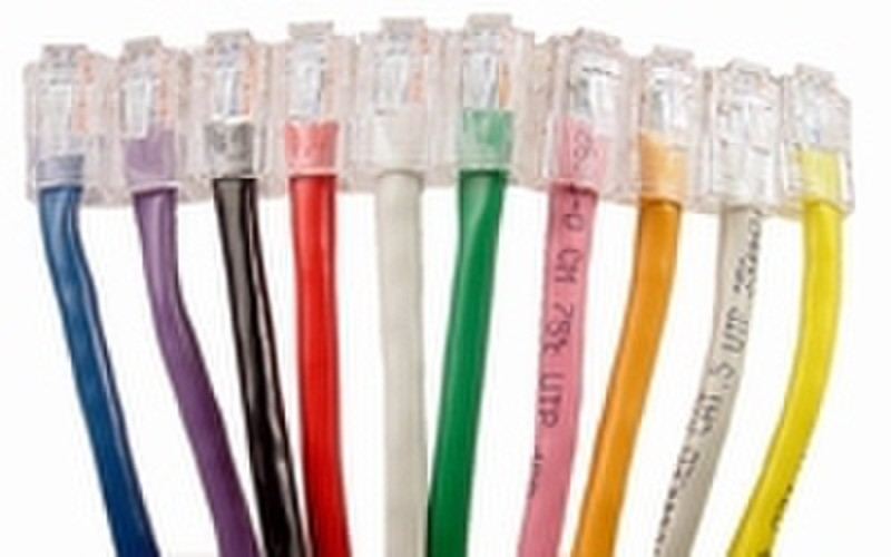 Cables Unlimited Cat5e Crimped Patch Cable 3 ft 0.9м Серый сетевой кабель