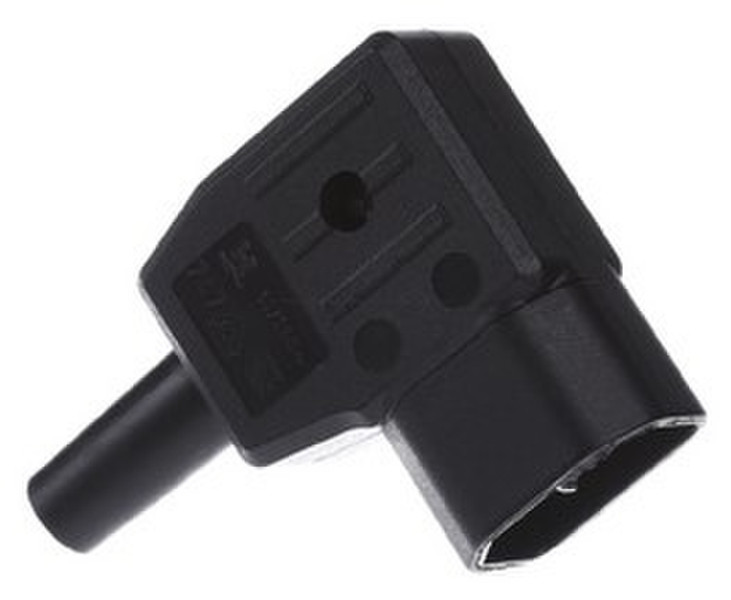 Bachmann 915.172 C14 Black electrical power plug