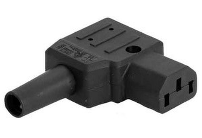 Bachmann 915.173 C13 Black electrical power plug