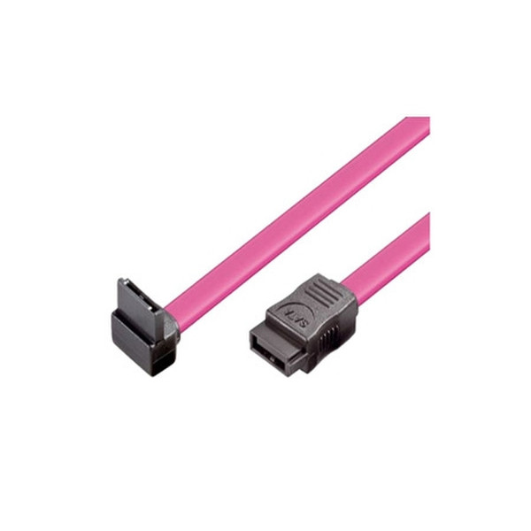 Tecline 30667 0.7m SATA SATA Pink SATA-Kabel