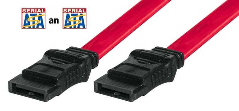 Tecline 30680 0.5m SATA SATA Red SATA cable