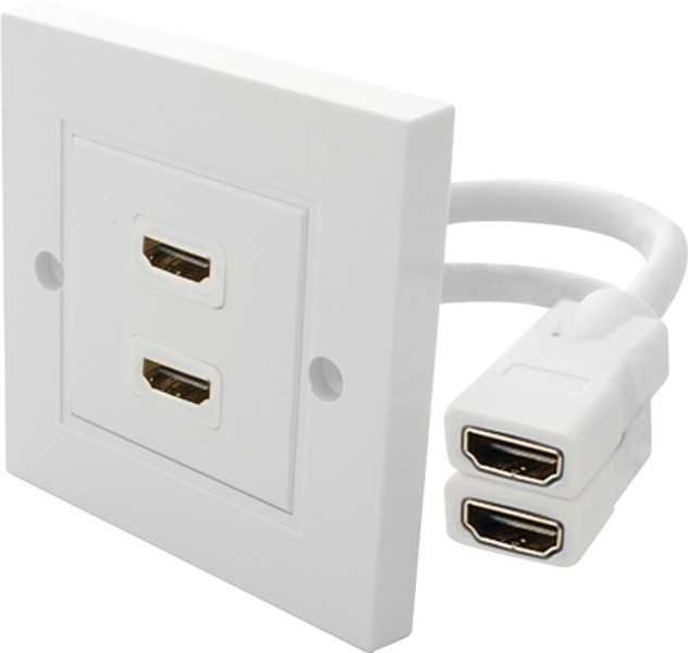Tecline 17000398 HDMI White socket-outlet