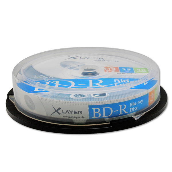 XLayer BD-R 25GB 6x 10 Pack