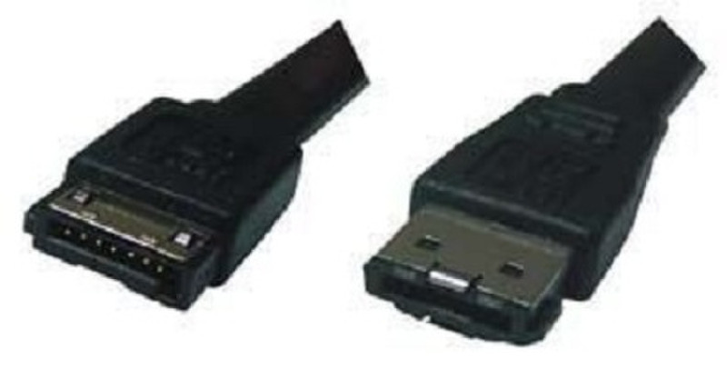 GR-Kabel SATA/SATA II, 1 m 1m SATA 7-pin SATA II 7-pin Black SATA cable
