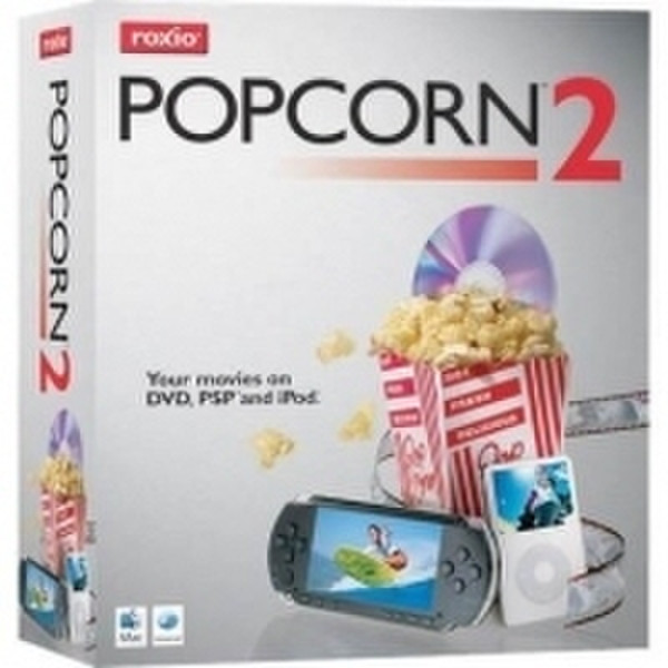 Roxio Popcorn 2, EN DVD