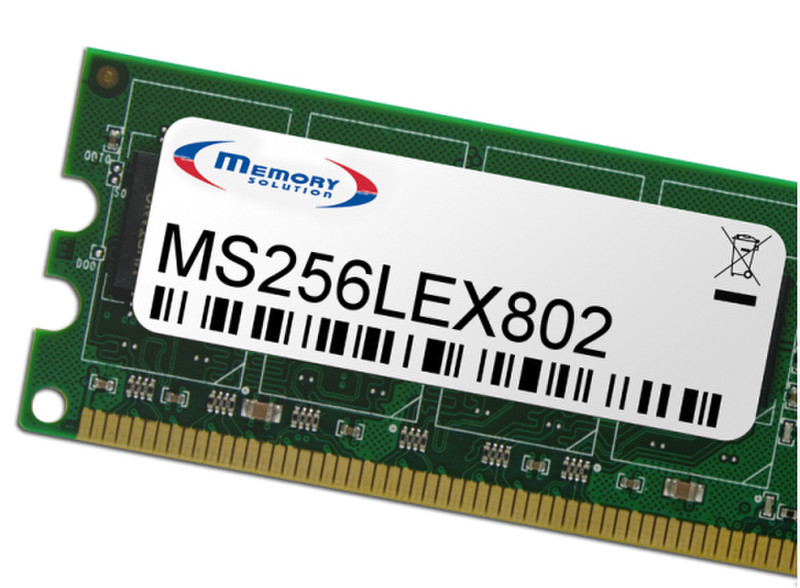 Memory Solution MS256LEX802 модуль памяти для принтера