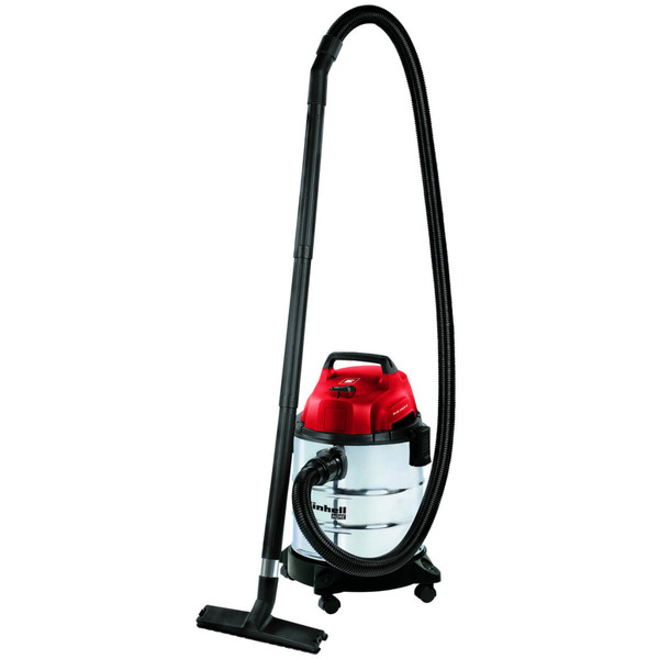 Einhell TH-VC 1820 S Drum vacuum cleaner 20L 1250W Red,Stainless steel