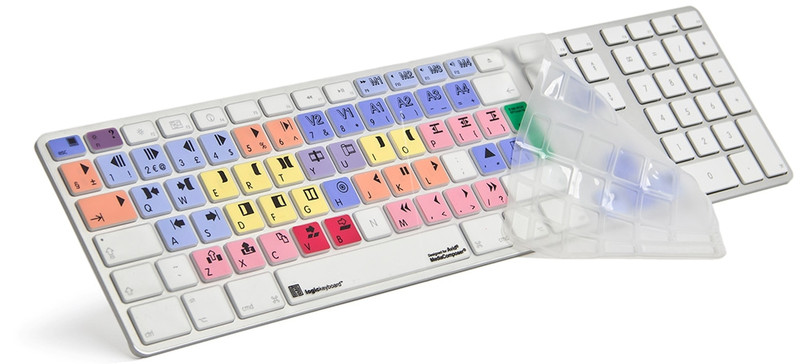 Logickeyboard LS-MCOM4-M89-UK Tastaturabdeckung Eingabegerätzubehör