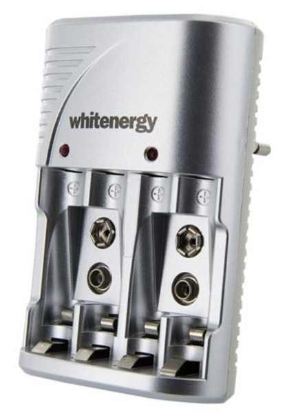 Whitenergy 06452 Для помещений Cеребряный зарядное устройство