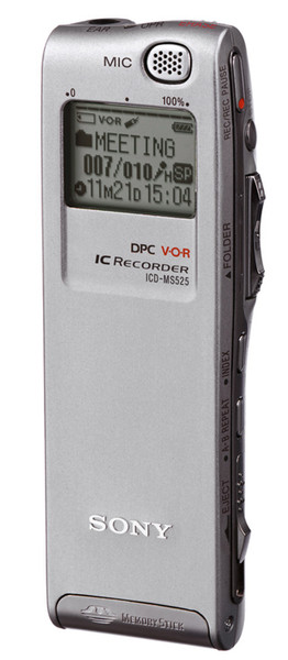 Sony Digital Recorder ICD-MS525 dictaphone