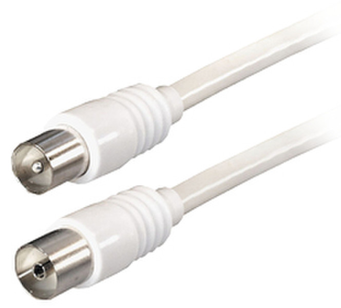 Transmedia FK1Z 1.5m IEC IEC White coaxial cable
