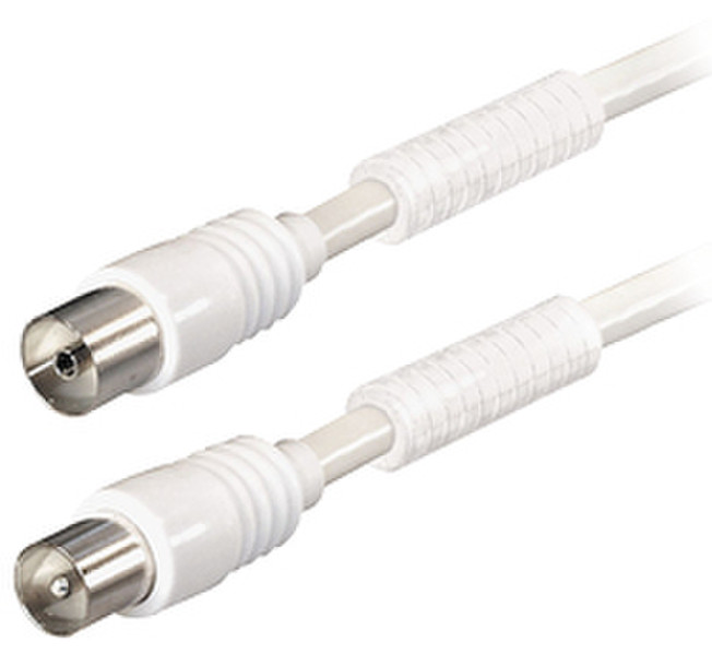 Transmedia FK1,5ZH 1.5м IEC IEC Белый коаксиальный кабель