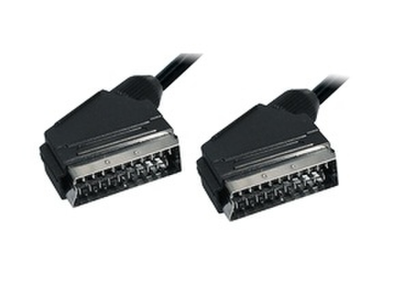 Transmedia VC 3 D SCART (21-pin) SCART (21-pin) Schwarz SCART-Kabel