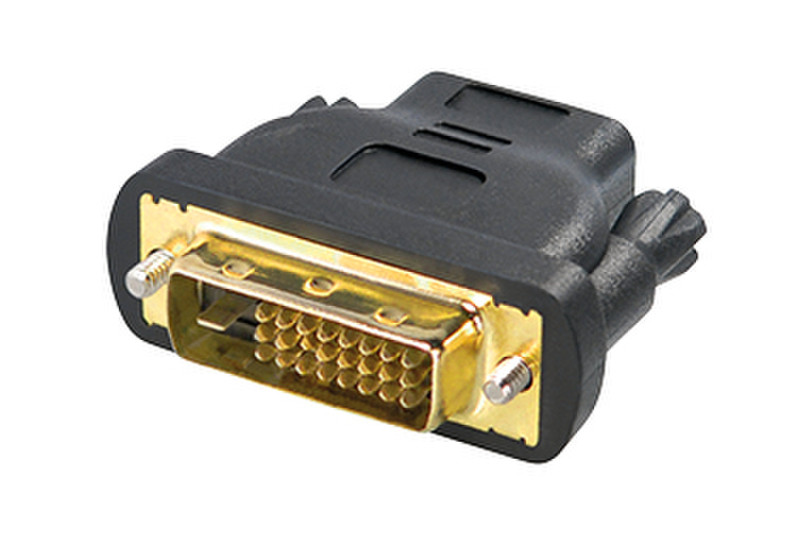 Transmedia DVI / HDMI Adapter DVI 24+1 HDMI Schwarz
