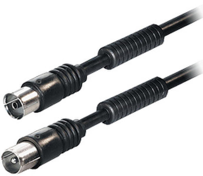 Transmedia FK1,5ZSH 1.5м IEC IEC Черный коаксиальный кабель