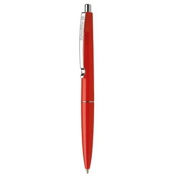 Schneider Office Clip-on retractable ballpoint pen Medium Rot