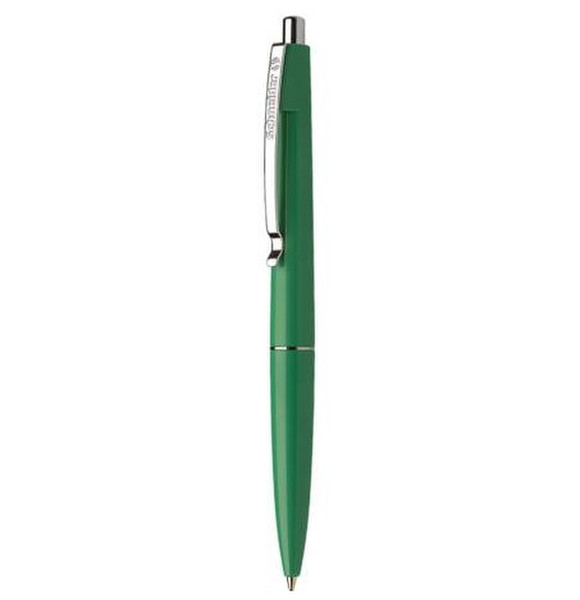 Schneider Office Clip-on retractable ballpoint pen Medium Green