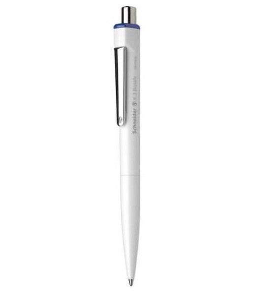 Schneider K 3 Biosafe Clip-on retractable ballpoint pen Blau 10Stück(e)