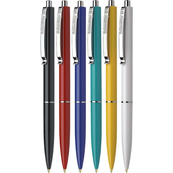 Schneider K 15 Clip-on retractable ballpoint pen Medium Blau