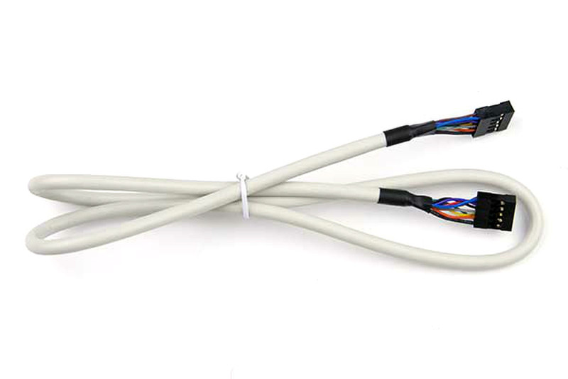 Supermicro CBL-0263L 0.77м IDC IDC Черный, Белый кабель USB