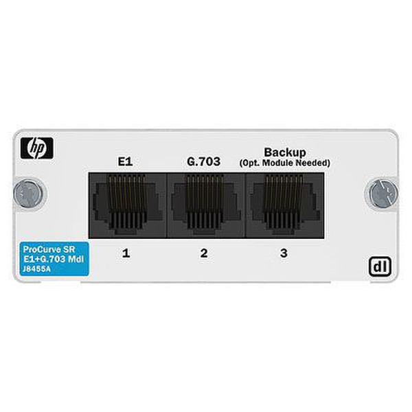 Hewlett Packard Enterprise 1xE1+G.703 Eingebauter Ethernet-Anschluss Netzwerk-Management-Gerät