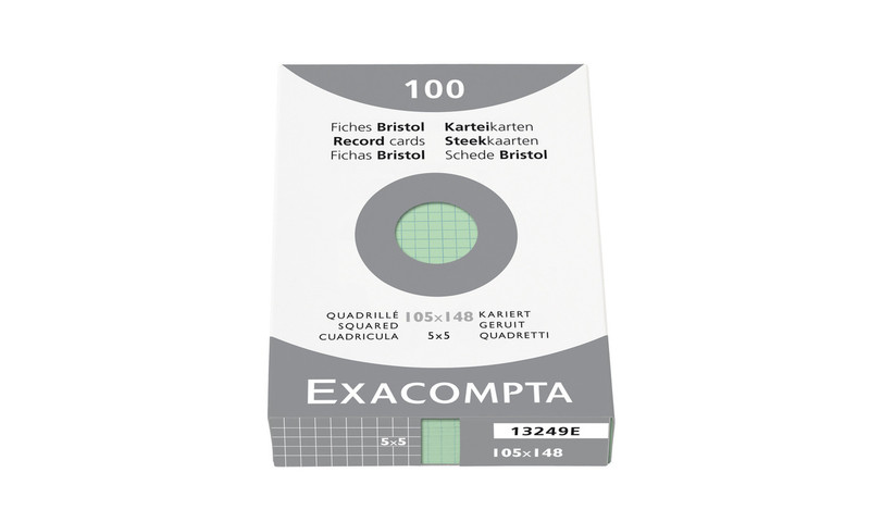 Exacompta 13240B Green 1pc(s) index card