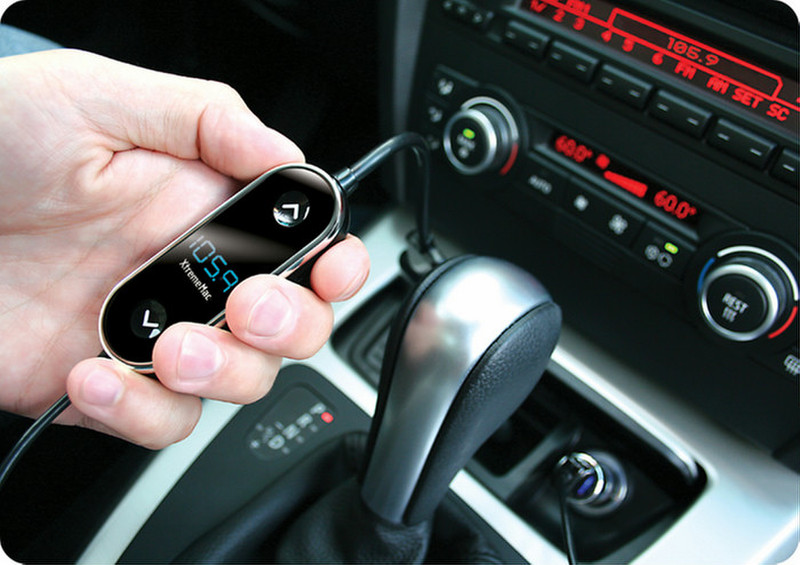 XtremeMac InCharge FM Авто Черный зарядное для мобильных устройств