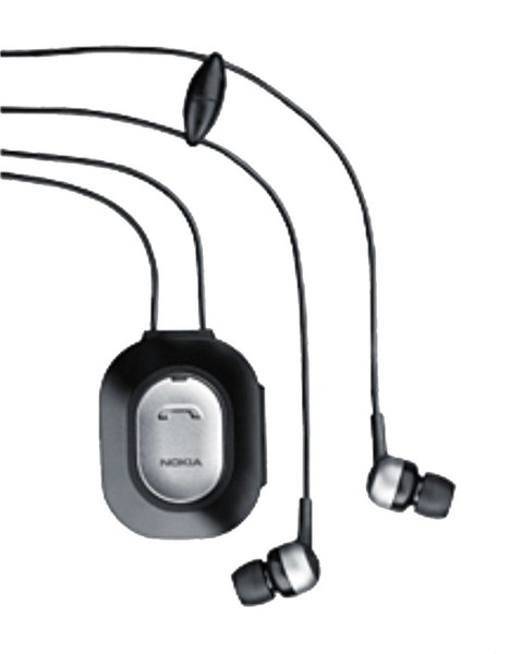 Nokia BH-103 Binaural Bluetooth Black mobile headset