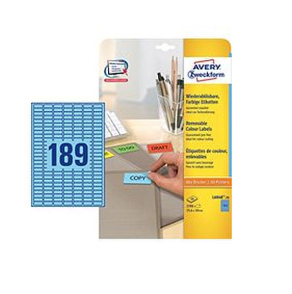 Avery L6048-20 self-adhesive label