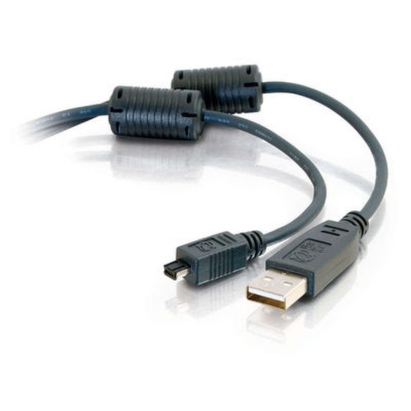 C2G 2m USB 2м USB A Mini-USB B Черный кабель USB