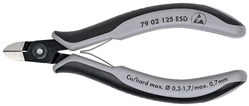 Knipex 79 02 125 ESD Side-cutting pliers пассатижи