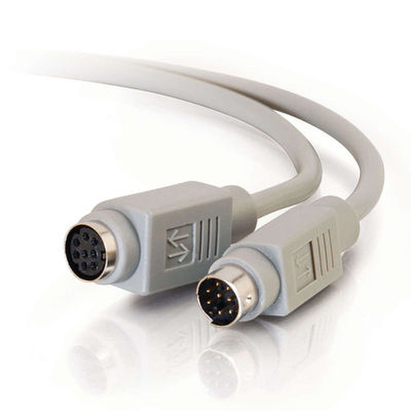C2G 6ft 8-pin Mini-Din M/M Cable 1.8m PS/2 cable