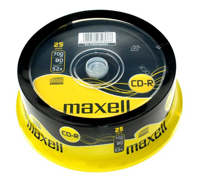 Maxell CD-R 700Mb CD-R 700МБ 25шт