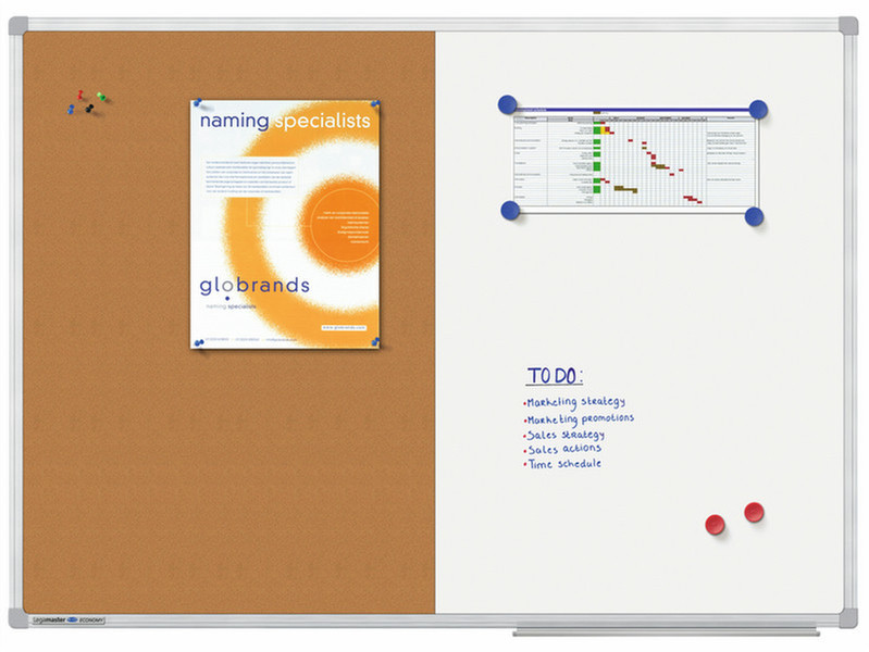 Legamaster ECONOMY, 60 x 90 cm Magnetisch Whiteboard