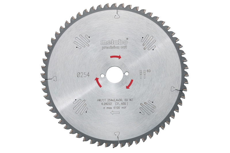 Metabo 628221000 circular saw blade