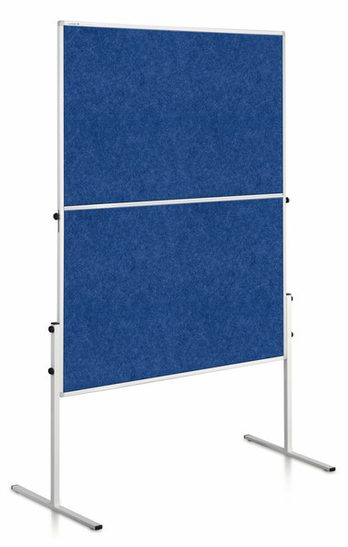 Legamaster ECONOMY Fixed bulletin board Filz, Kunststoff Blau, Weiß